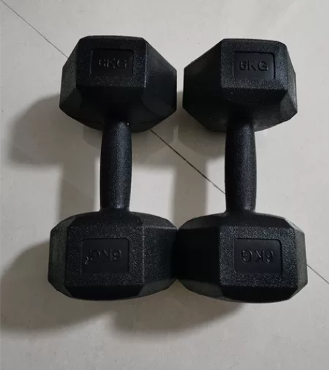 6kg哑铃 老婆是医护人员，准备买来给老婆...