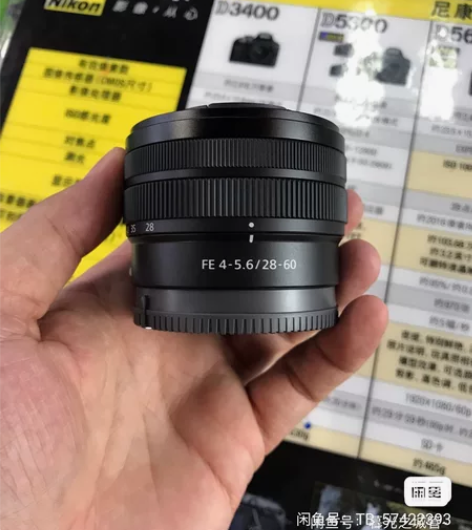 索尼fe28-60拆机镜头,成色非常新。 ...