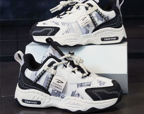 德尔惠男女童鞋子运动鞋儿童秋季新款软底耐磨...