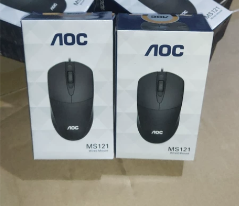 全新aoc ms121有线鼠标 全新未拆封...