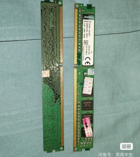 金士顿ddr   4g 两条包邮 老机箱自...