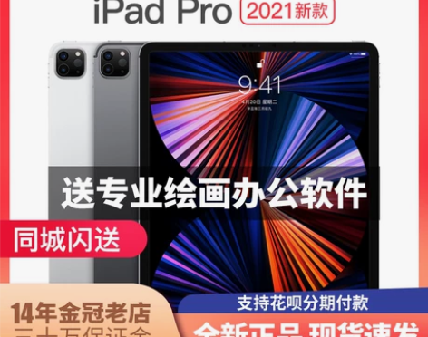 2021新款Apple/苹果 12.9英寸...