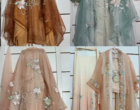 ?仙楚姬原创汉服女【梦璃】诃子裙汉元素大袖...