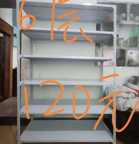 货架置物架落地多层仓库阳台家用角钢仓储铁架...