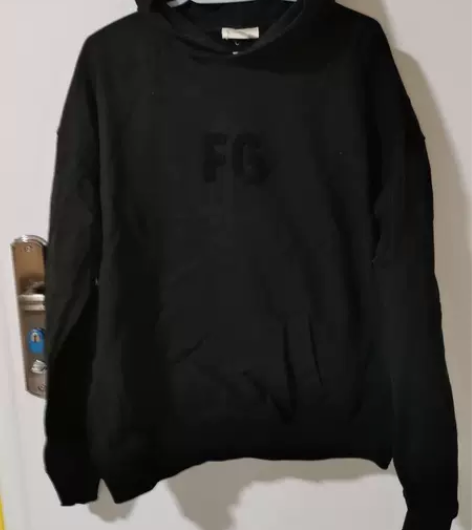 中性男士女士大码黑色连帽卫衣，中性的款式，...