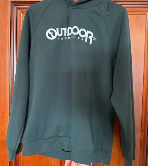 男士运动户外连帽卫衣 深橄榄绿 2XL 舒...