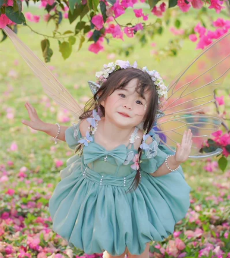 矫情妞“浮蝶仙仙”-花苞裙 接龙价全款18...