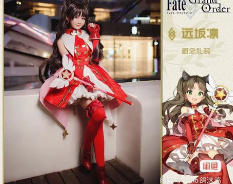 #可换#悠窝窝家大全套fate远坂凛cos...
