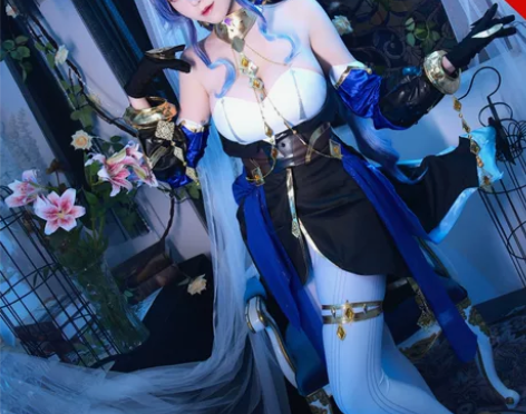 和顺动漫 原神cos服莱依拉须弥异域风舞