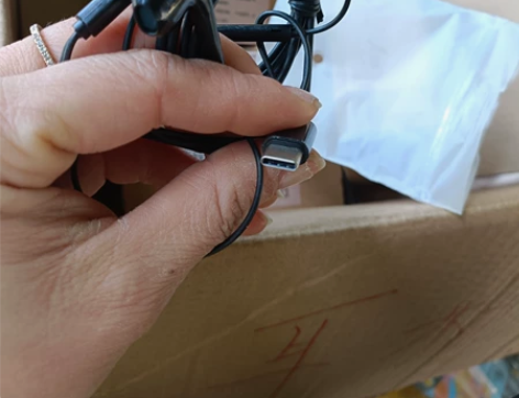 TYPE-C耳机有线耳机Type-c版扁头...