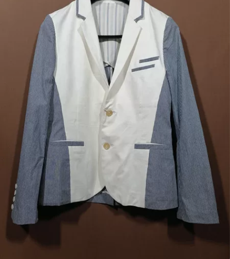 专柜1499男士休闲修身潮牌小西装29元甩...