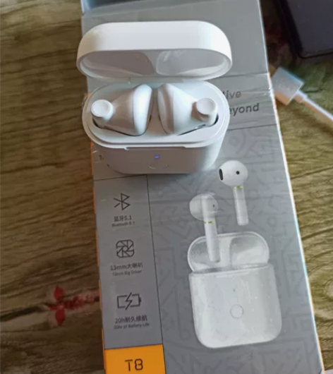 QCY-T8 真蓝牙无线耳机（官方淘宝店购...