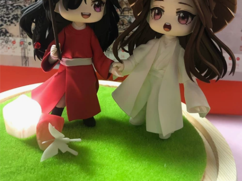 花城谢怜 天官赐福 粘土手办（请勿直拍，有...