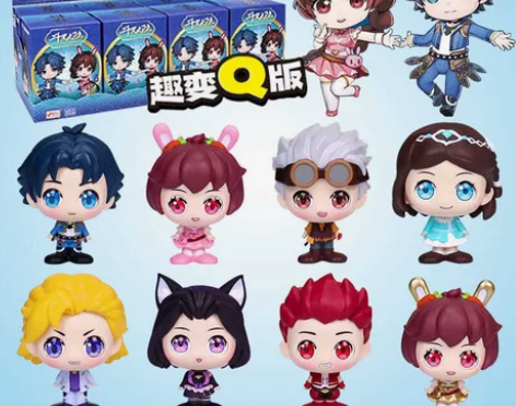 全新正版斗罗大陆Q版趣味变脸盲盒可指定款式...