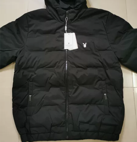 全新正品花花公子白鸭绒羽绒服男士冬季新款潮...