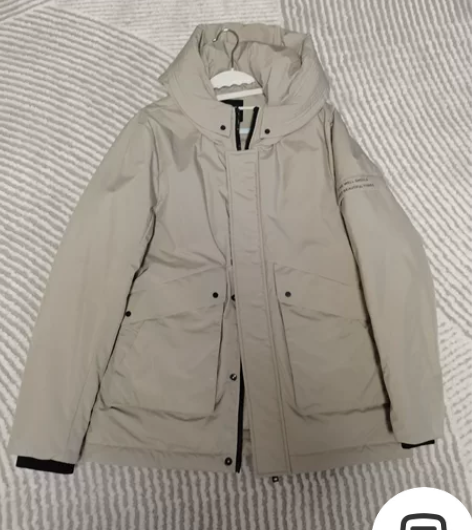 热风男士短款羽绒服170号 感兴趣的话点“...