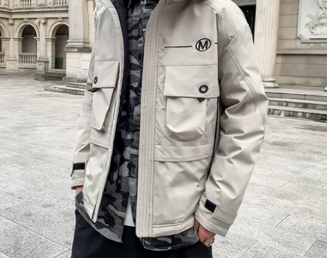 羽绒服男短款冬季2019新款韩版潮流工装帅...