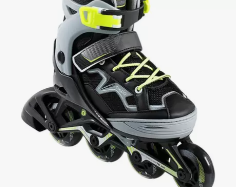 迪卡侬儿童溜冰鞋女初学者轮滑鞋溜冰鞋大童滑...