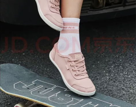 斯凯奇skechers帆布鞋女夏季低帮休闲...