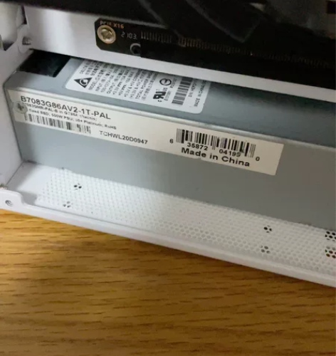 ytc 台达500w 白金电源 小1u电源...