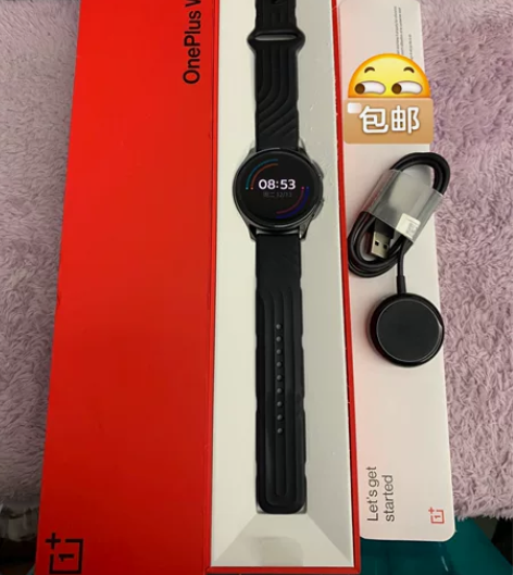 一加oneplus watch手表黑色，今...
