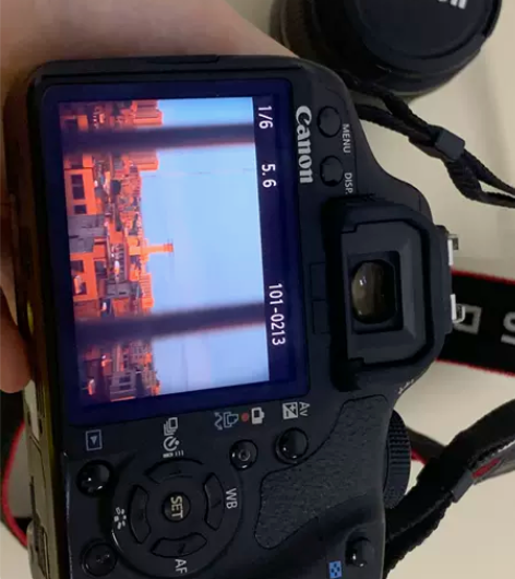 ?个人闲置，佳能单反相机500D，含18-...