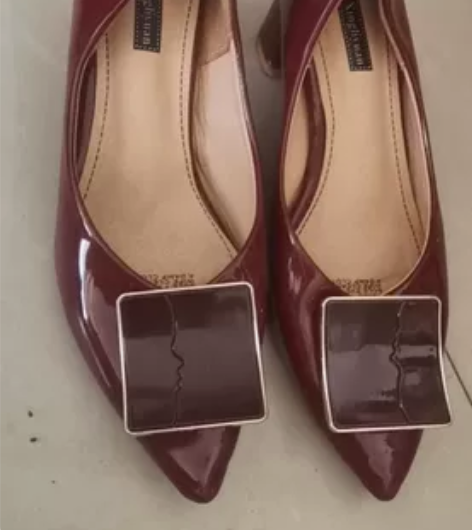 网红单鞋女2022新款韩版百搭仙女风方扣浅...