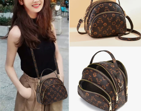 2023多层小包包女包2022新款潮多拉链...