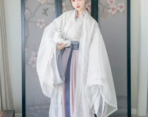 魏晋风白芷汉服仙女广袖流仙裙古装中国风齐腰襦裙古风套装春秋...