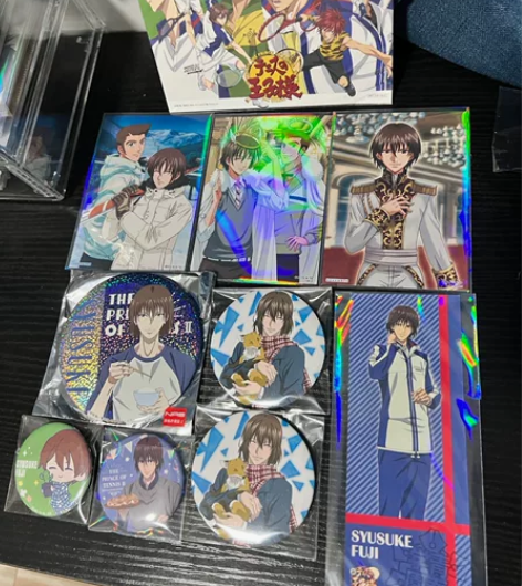 网球王子 不二周助 吧唧 相卡 卡片 纸片...