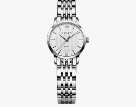 飞亚达手表 女士石英表商务气质大三针防水钢...