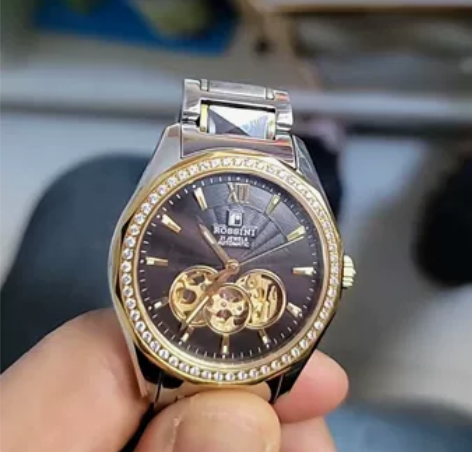 罗西尼手表男士钨钢自动机械表正品时尚镂空 ...