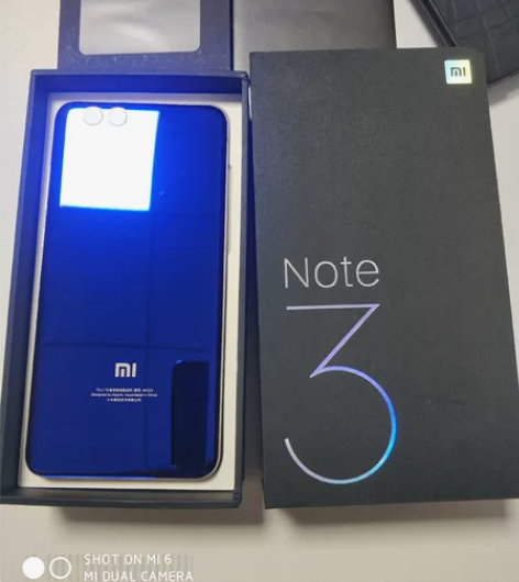 小米note3:6+128功能全好账号已退...