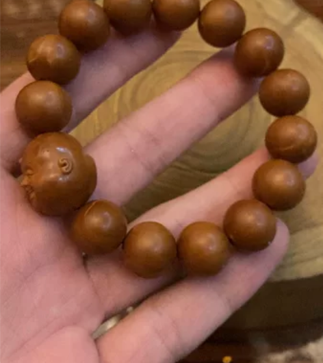 回血出橄榄核单籽和光珠。 橄榄核光珠1.3...