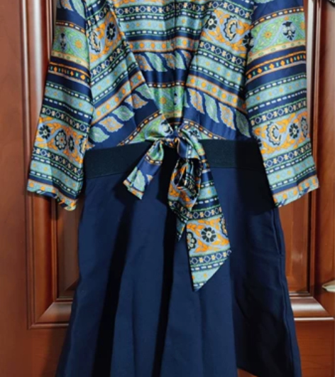 连衣伞裙 商场购入,忘了是什么牌子,买来只...