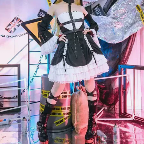 急出可换 玛丽罗斯cos服全套衣服+假毛+...
