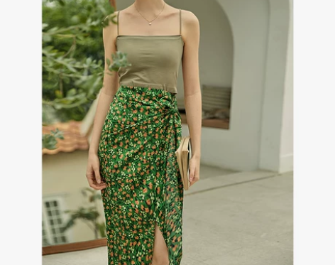 【狂暑季价】2022夏季新款女装搭片式系带...