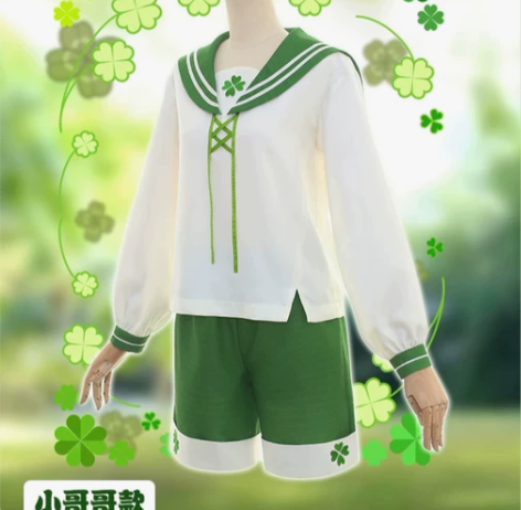 【出】初兽猫旅行青蛙拟人cos服 蛙儿子款...