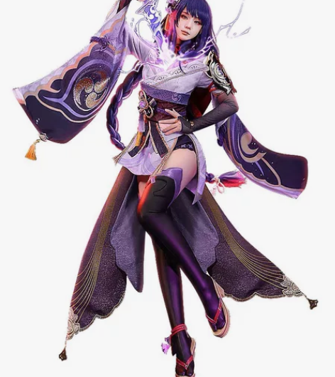 原神 雷电将军 雷神 cos 包括三分妄想...