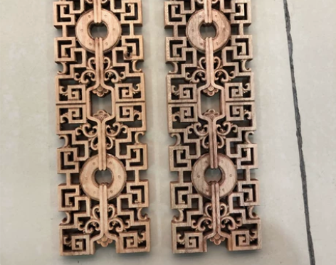 东西阳木雕香樟木雕刻，单片尺寸12*40=...