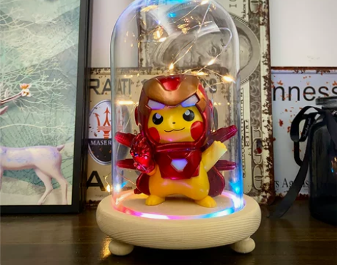 皮卡丘生日礼物手办钢铁侠送男女生朋友孩闺蜜...