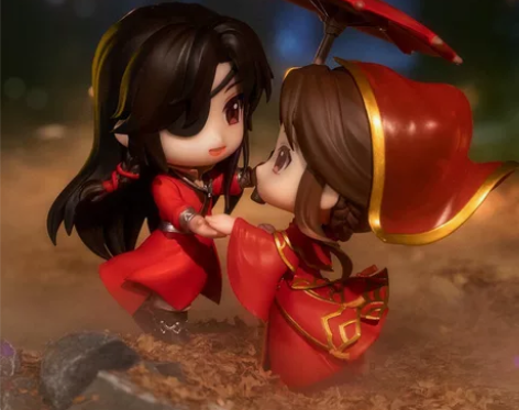 天官赐福与君悦逢Q版手办 感兴趣的话点“我...