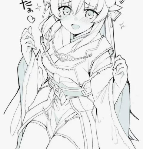 【接线稿】勾线 /描图！/ 照片转线稿/ ...