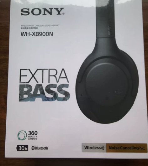 索尼（SONY）WH-XB900N 无线降...
