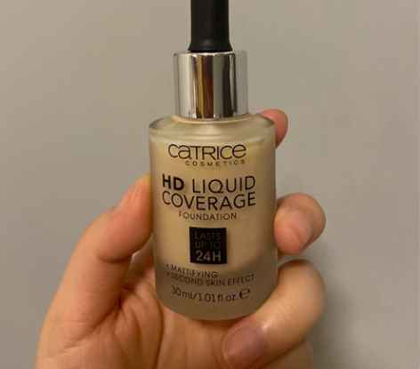 珂萃丝Catrice24小时滴管粉底液，遮...