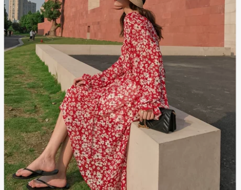 ?夏季新款韩版气质收腰防晒长袖V领 有腰带...