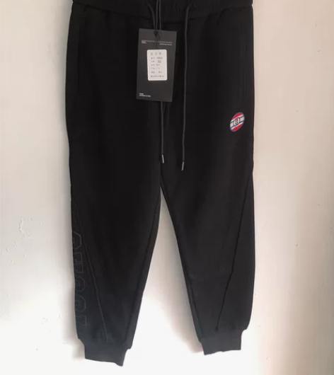 男士冬款加绒卫裤，加绒，全新黑色30-31...