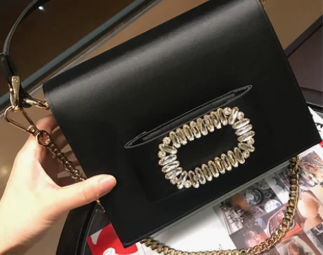 手包女小包手拿百搭名媛RV镶钻晚宴手提包欧...