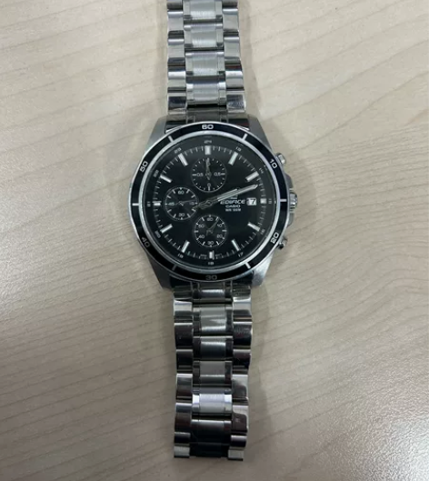 卡西欧EFR-526机械手表，功能一切正常...