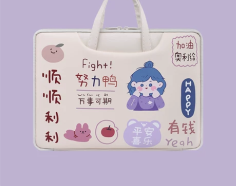 笔记本电脑包手提时尚15.6寸小米女苹果戴...